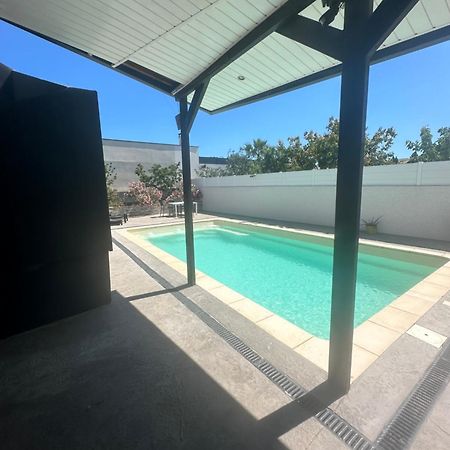 Superbe Appartement Avec Piscine Et Spa Privatif Villeneuve-lès-Béziers エクステリア 写真