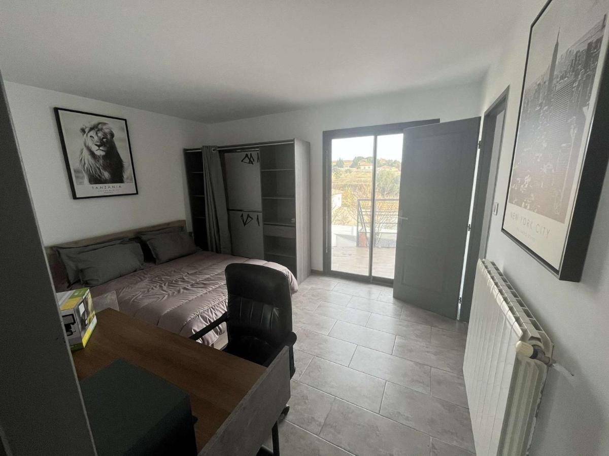 Superbe Appartement Avec Piscine Et Spa Privatif Villeneuve-lès-Béziers エクステリア 写真
